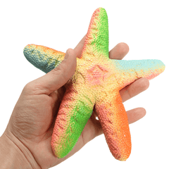 Xinda Squishy Starfish 14Cm Soft Slow Rising with Packaging Collection Gift Decor Toy