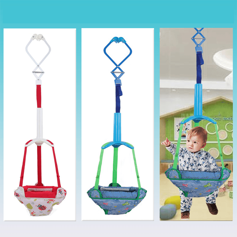 Adjustable Children'S Swing Bouncer Kit Home Infant Baby Parent-Child Baby Door Jumper Toys