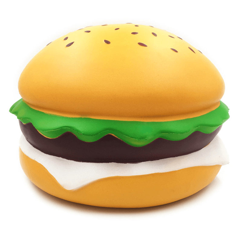 Giant Squishy Cheese Burger Humongous Hamburger 25CM Slow Rising Rebound Jumbo Gift Collection Decor Toys