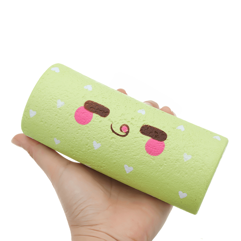 Squishyfun Squishy Egg Swiss Roll Toy 14.5*6*5CM Slow Rising with Packaging Collection Gift Soft Toy