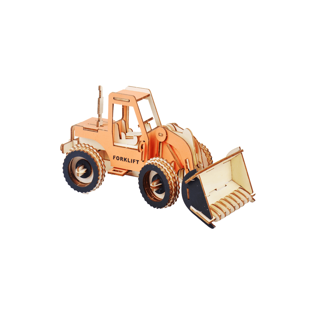 3D Woodcraft Assembly Engineering Vehicle Series Kit Jigsaw Puzzle Decoration Toy Model for Kids Gift