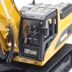 HUINA 1910 1:40 Static Alloy Excavator Model Diecast Model Metal Vehicles