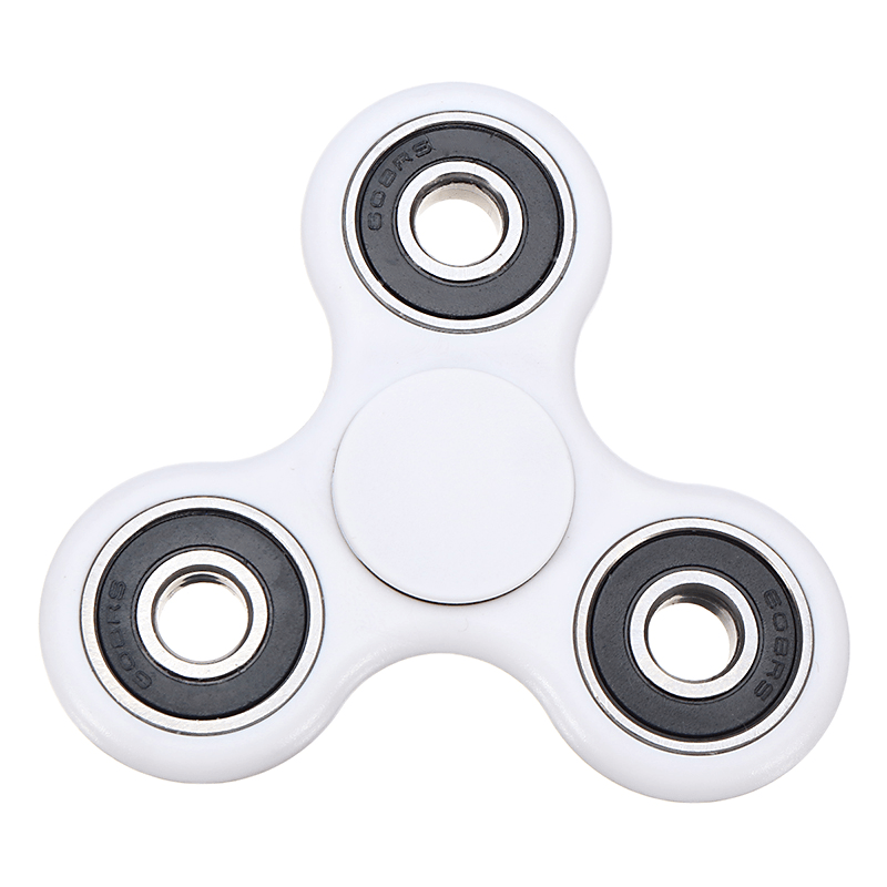 Fidget Hand Spinner Fingertips Gyro Stress Reliever Toy Tri Spinner Whiny for Autism and ADHD Kids