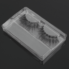 1Pc Falsche Wimpern Verpackung Box Klar Transparent Wiederverwendbare Tragbare Augen Make-Up-Tools