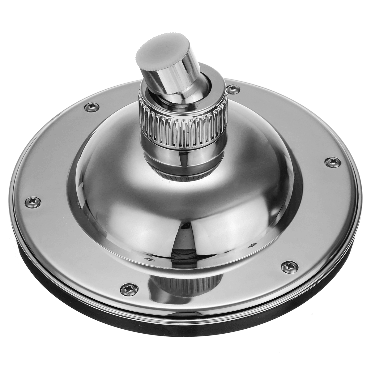 6'' round Polished Rainfall Bath Bathroom Sprinkler Top Shower Head Bathhouse