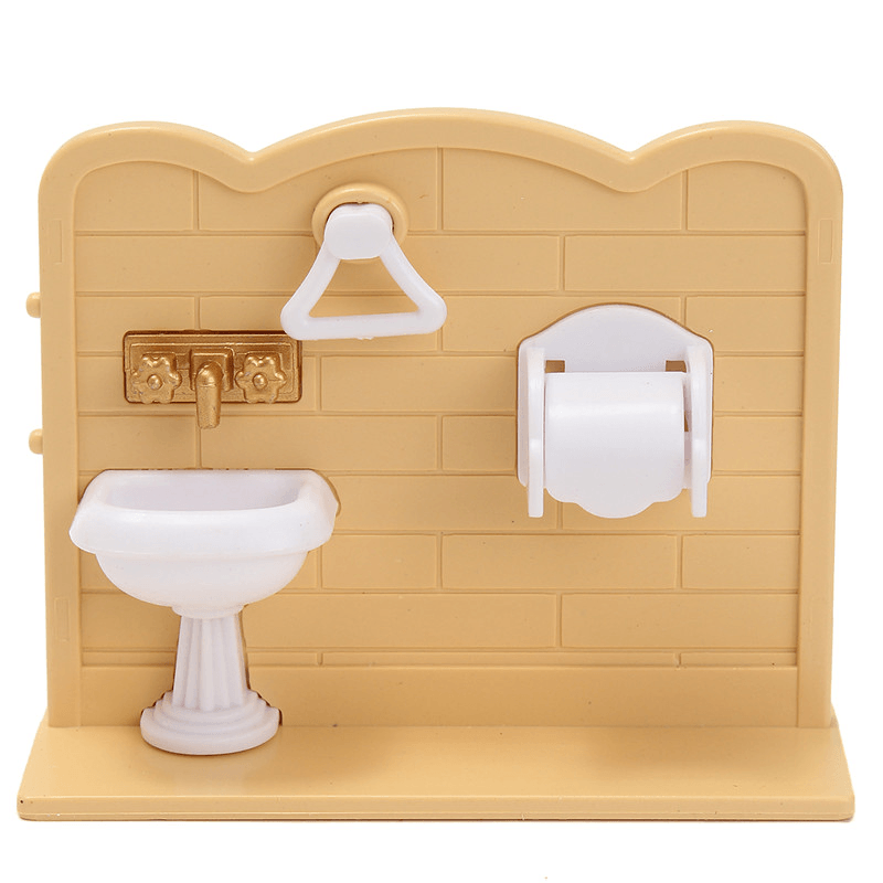 1:12 Simulation Bathroom Play House Props Dollhouse Creative DIY Material