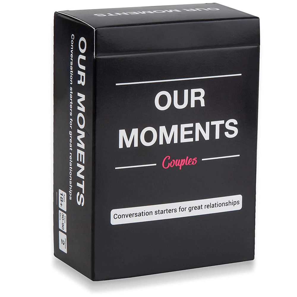 Our Moments Couples Card Conversation Starters for Great Relationships Solitaire Make Fun Board Game Toy