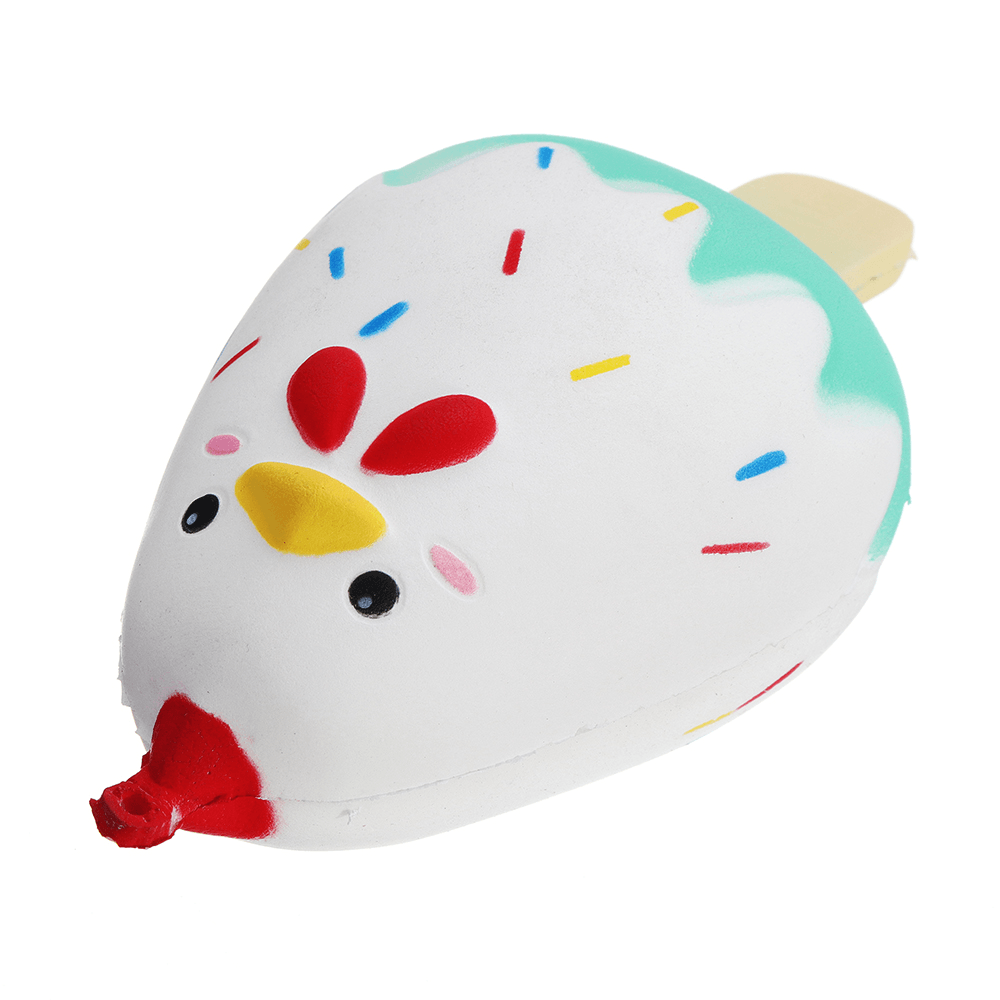 Sanqi Elan Chick Popsicle Ice-Lolly Squishy 12*6CM Licensed Slow Rising Soft Toy with Packaging