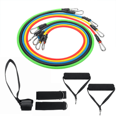 11PCS Resistance Bands Set Multi-Function Tension Band Muscle Training Fitness Equipment Kit