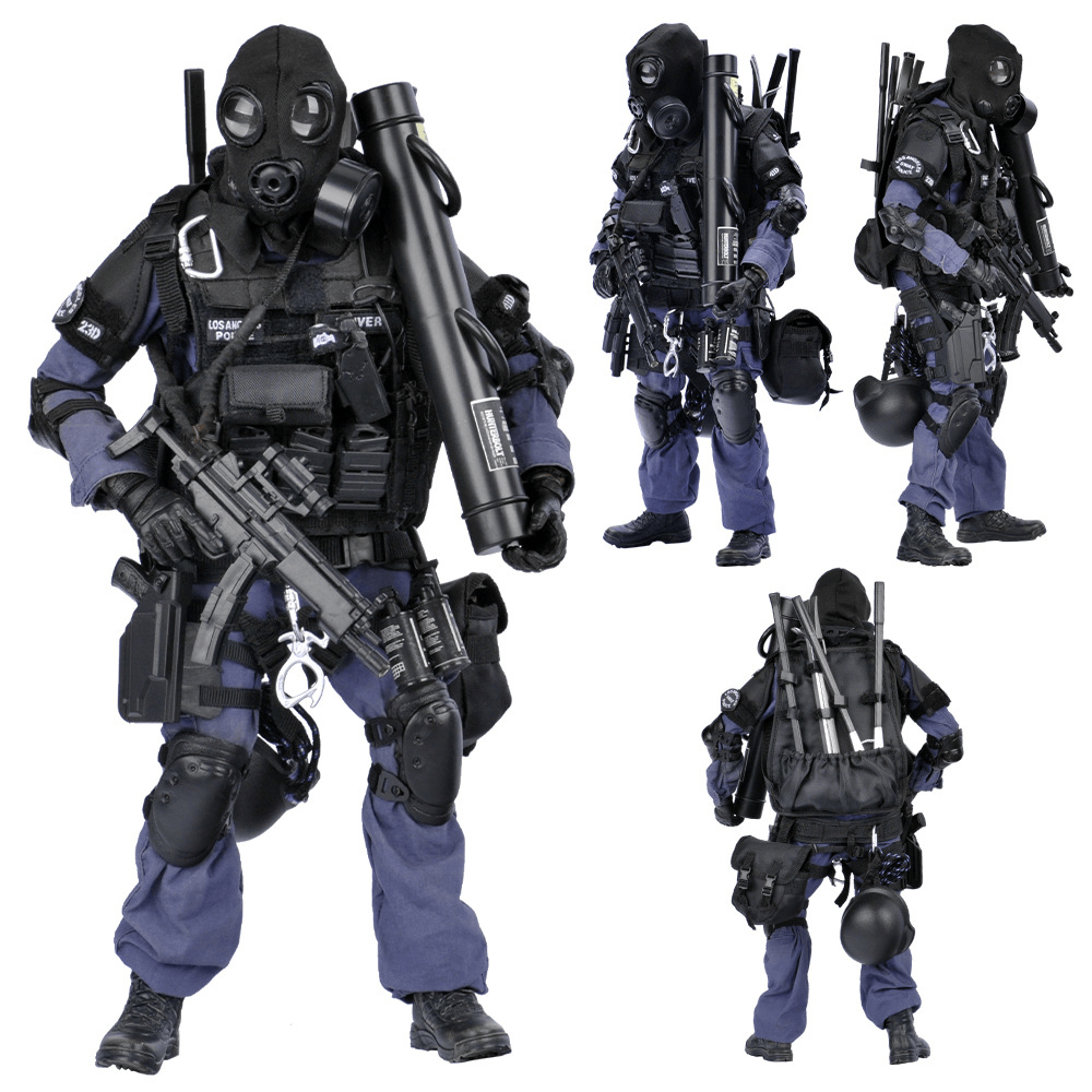 KADHOBBY SWAT Breaker im Maßstab 1:6, bewaffnete Polizei, Polizistenkorps, Militärarmee, Soldat, Modellspielzeug, 30,5 cm (12 Zoll) Komplettset, Actionfigur