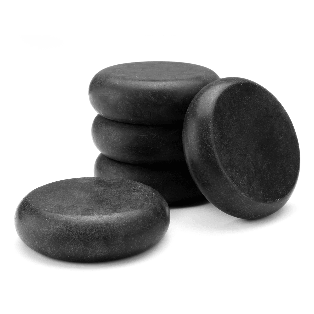 10 Pcs Hot Massage Stones Set Heater Natural Basalt Warmer Rock Kit 2.34 Inch