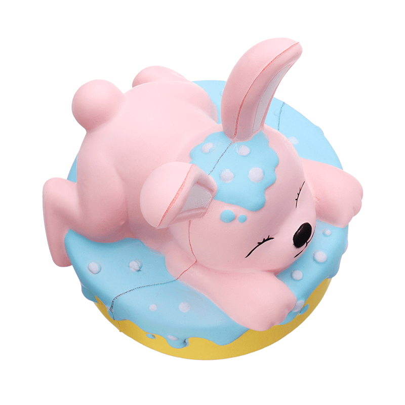 Oriker Squishy Rabbit Bunny Cake Cute Slow Rising Toy Soft Gift Collection with Box Packing