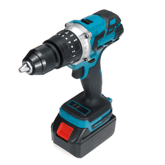 Electric Cordless Drill 2 Speed Brushless with Batteries & Handel