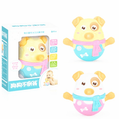 Tumbler Doll Baby Toys 3 meses con función de movimiento de cabeza Swe Learning Education Toys Gifts