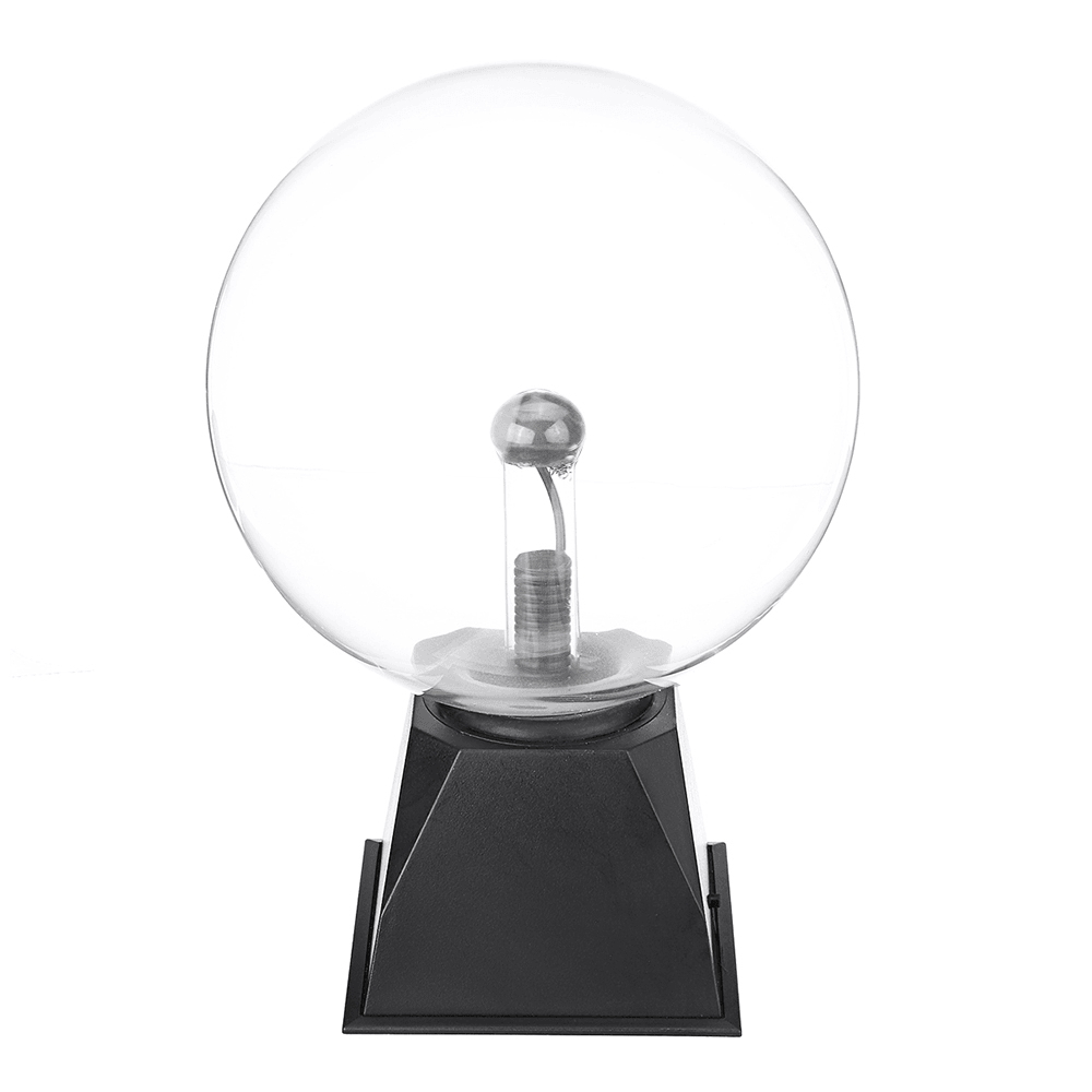 8 Inches Green Light Plasma Ball Electrostatic Voice-Controlled Desk Lamp Magic Light