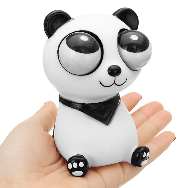 Novelties Toys Pop Out Stress Reliever Panda Squeeze Vent Toys Gift Toy with Box