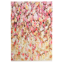 5X7Ft Flower Wall Wood Floor Backdrop Photography Prop Photo Studio Background Valentine'S Day