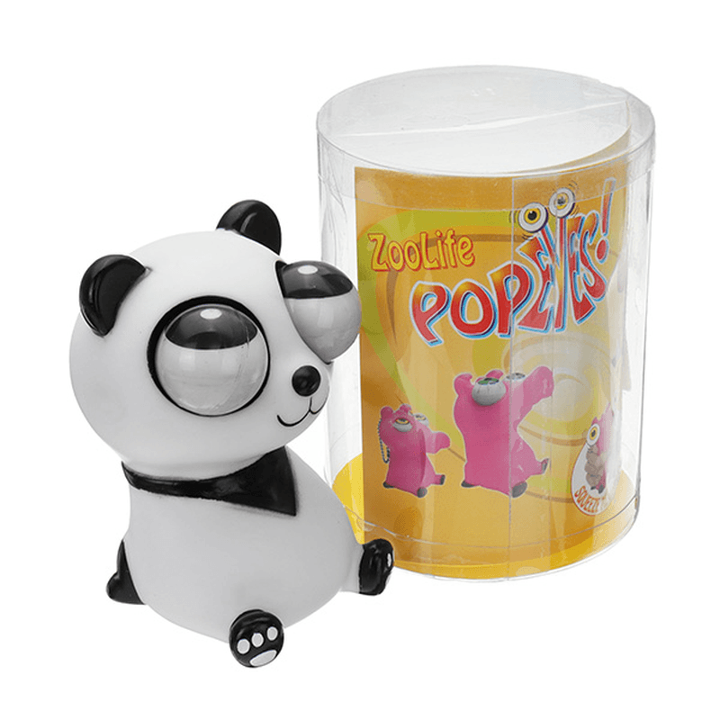 Novelties Toys Pop Out Stress Reliever Panda Squeeze Vent Toys Gift Toy with Box