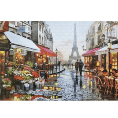 1000 Piece Jigsaw Puzzle Toy DIY Assembly Cardboard Landscapes Decompression Game Puzzle Toy