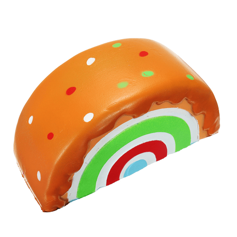 Eric Squishy Rainbow Cake 10Cm Slow Rising Original Packaging Collection Gift Decor Toy