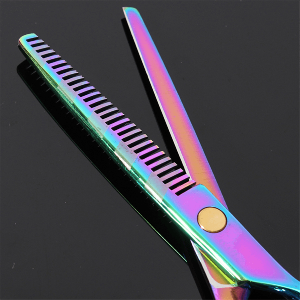 3 Pcs/Set Professional Stainless Steel Hair Cutting Thinning Scissors Barber Tool Hair Scissor Comb Set Hairdressing Shears Kit