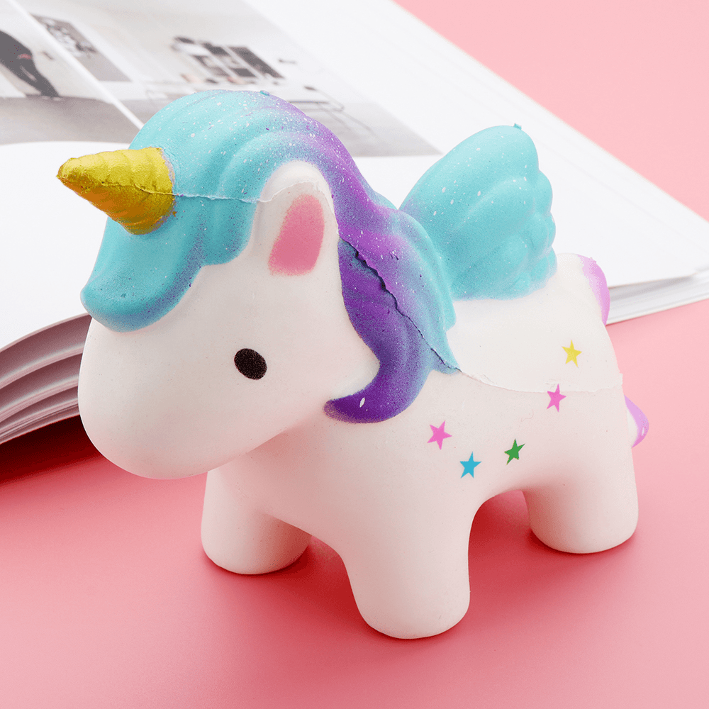 Einhorn Squishy 12*9CM Duftender Squeeze Slow Rising Collection Spielzeug Weiches Geschenk