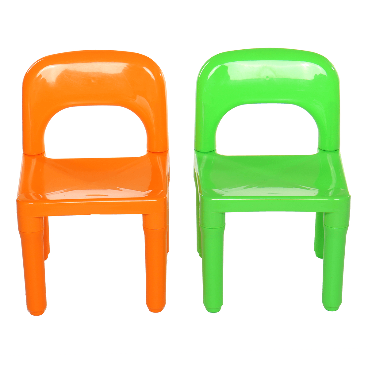 Childrens Plastic Table and Chair Set Square Learning Desk for Home Learning Desk Writing Homework Chair Combination