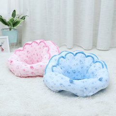 Blue Pink Color Kids Baby 360° Comfortable Support Seat Plush Sofa Learning to Sit Chair Cushion Toy for Kids Gift