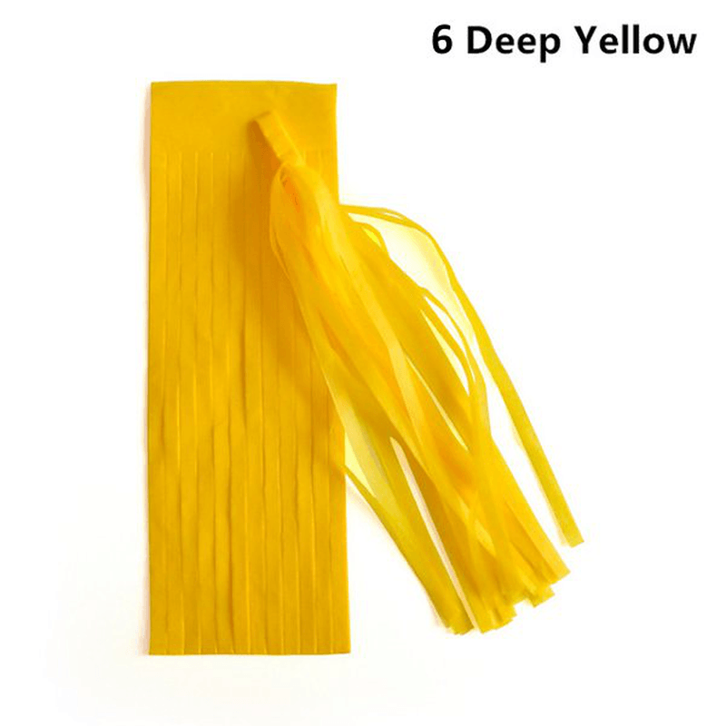 14 Inch Tissue Paper Tassel Garland Birthdays Party Decorations Event Gift Pack Balloon Accessoriess