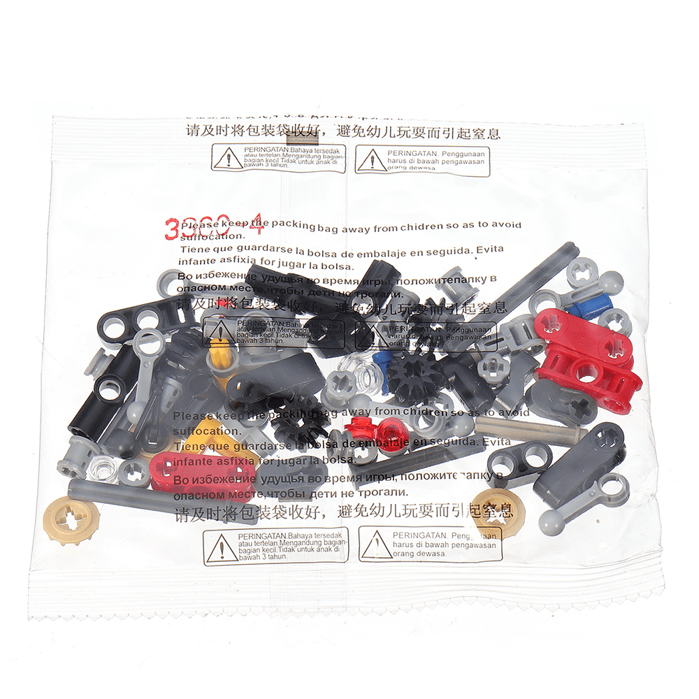 Decool 3360 608 Teile Rennwagen Auto 2 in 1 Transformierbare Modellbausteine ​​Spielzeugsets DIY Spielzeug mit Box