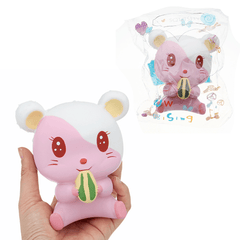 Hamster Squishy 12*11CM Slow Rising with Packaging Collection Gift Soft Toy