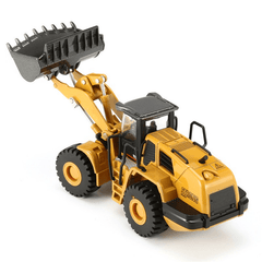 HUINA 7713-1 1/50 Scale Alloy Hydraulic Excavator Diecast Model Engineering Digging Toys