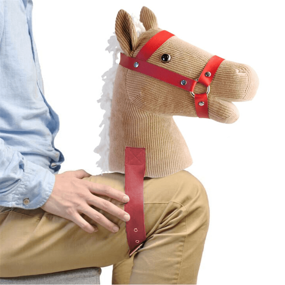 Mofun Happy Horse Parent-Child Interactive Riding Toys Emotional Companion Plush Toy for Children