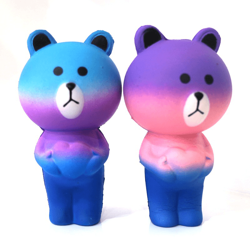 Star Bear Squishy 12Cm Slow Rising Soft Animal Collection Gift Decor Toy