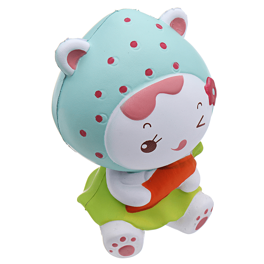 Strawberry Girl Squishy 12CM Slow Rising with Packaging Collection Gift Soft Toy