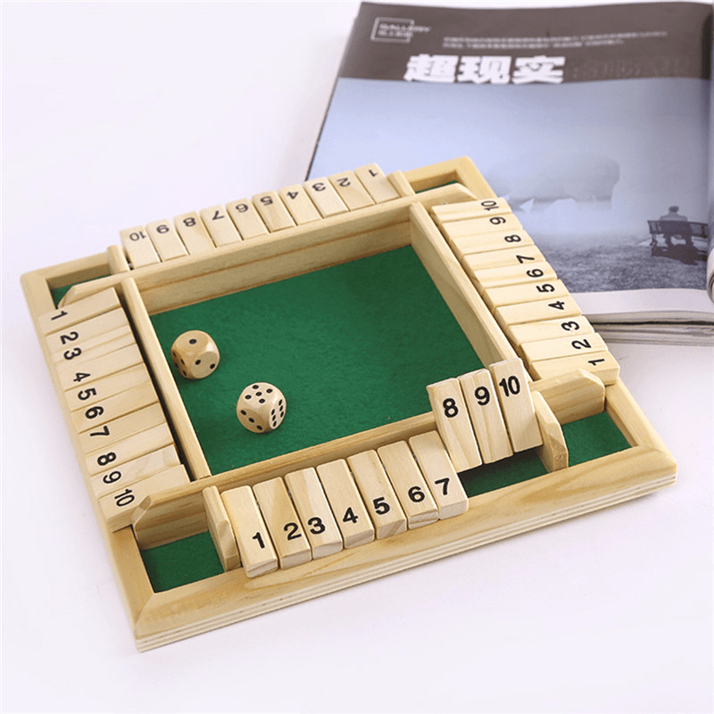 Wooden KTV Digital Flop Desktop Games Multilayer Novelties Toys for Kids Children Gift