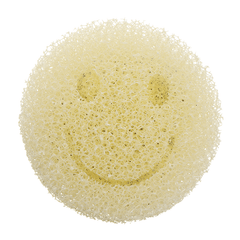 Smiley Honeycomb Sponge 7.5*3Cm DIY Material Slime Pottery Clay Tool