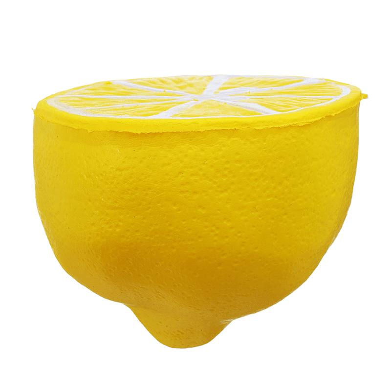 Squishy Half Lemon Soft Toy 10Cm Slow Rising with Original Packaging Birthday Festival Gift