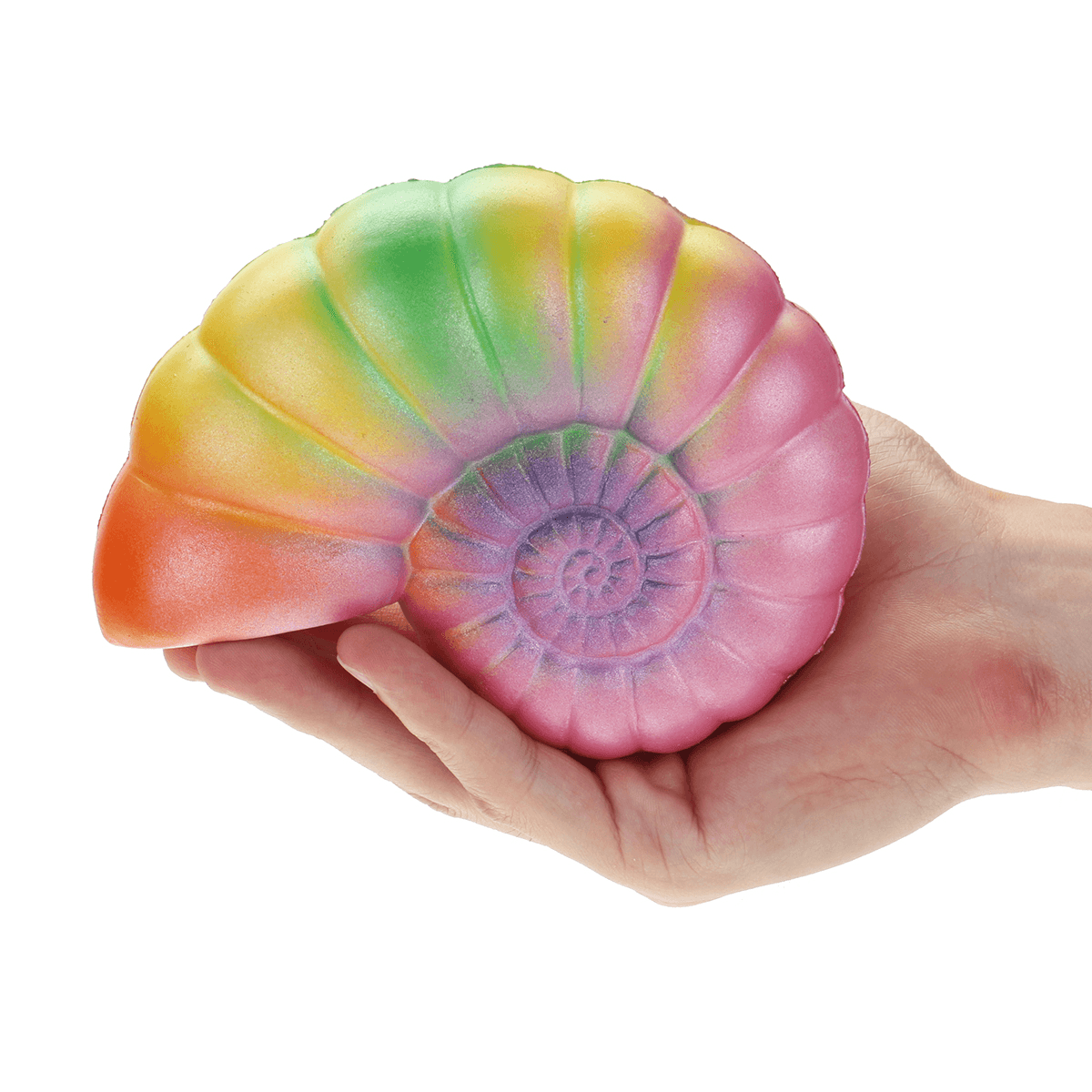 Conch Squishy 12,8 * 10,5,5 cm langsam steigende Squeeze Cartoon Spielzeug Geschenk Spaß Dekor