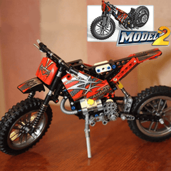 Decool Technic City Moto Cross Bike mit Box Bausteine ​​Spielzeug Bricks Classic Modell Kinder Spielzeug Kinder Geschenk