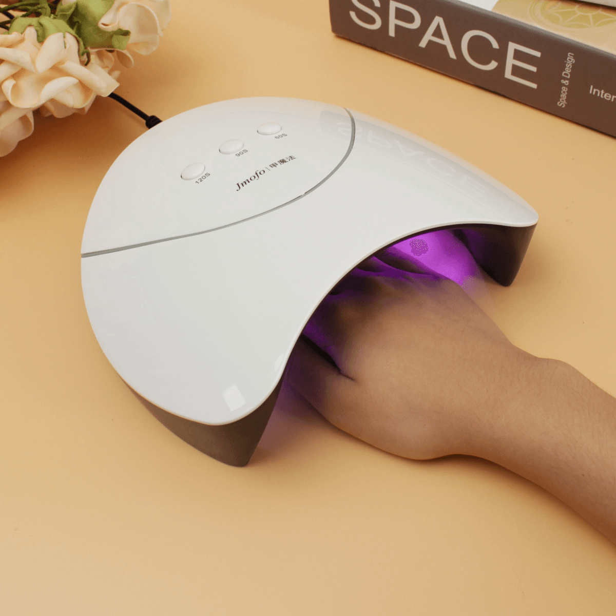 USB LED UV Nail Gel Curing Lamp Light Nail Gel Polish Dryer Nail Art Machine 36W