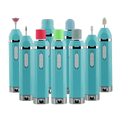 9 in 1 Electric Manicure and Pedicure Set, Electric Nail File Sharper Trimmer Manicure Drill Cuticle Nail Art Set