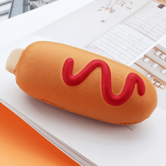 Meistoyland Squishy Hot Dog Soft Slow Rising Bun Kawaii Cartoon Toy Gift Collection