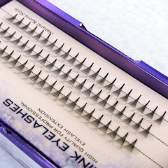 10D Black 8/9/10/12Mm False Eyelash Individual Eyelashes Extension Cluster Kit Grafting Eyes Lashes