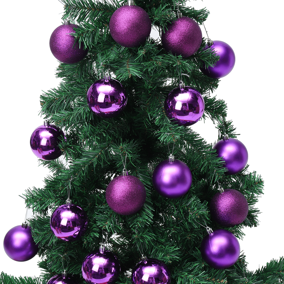 24PCS Merry Christmas Tree Decoration Xmas Balls Ornaments Party Wedding Gift