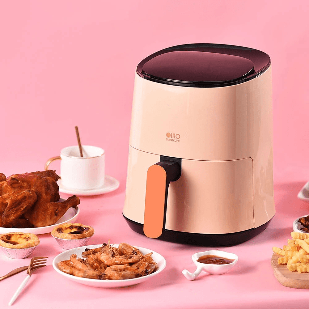 Silencare SC- K505W Smart Air Fryer Xiaomi Mijia APP Control 1300W LCD Touch Control Oil-Free Air Fryer Oven from Xiaomi Youpin