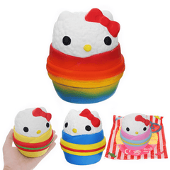 Angie Squishy Onigiri Sushi Jumbo 12 cm, duftend, langsam aufsteigend, Originalverpackung, Sammlung, Geschenk, Dekoration, Spielzeug