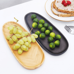 Chengshe Multifunctional Bamboo Saucer Tea Tray Fruit Plate Snack Plate Nut Plate from Ecological Chain