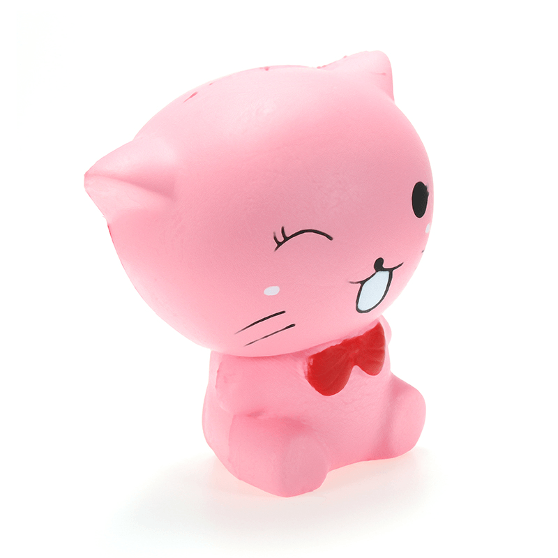 Squishy Cat Kitten 12Cm Soft Slow Rising Animals Cartoon Collection Gift Decor Toy