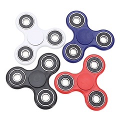 Fidget Hand Spinner Fingertips Gyro Stress Reliever Toy Tri Spinner Whiny for Autism and ADHD Kids